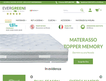 Tablet Screenshot of evergreenweb.it